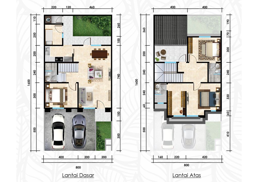 foto denah rumah tipe Ivalo Maja perumahan CITRALAND PALEMBANG - CLUSTER INARI
