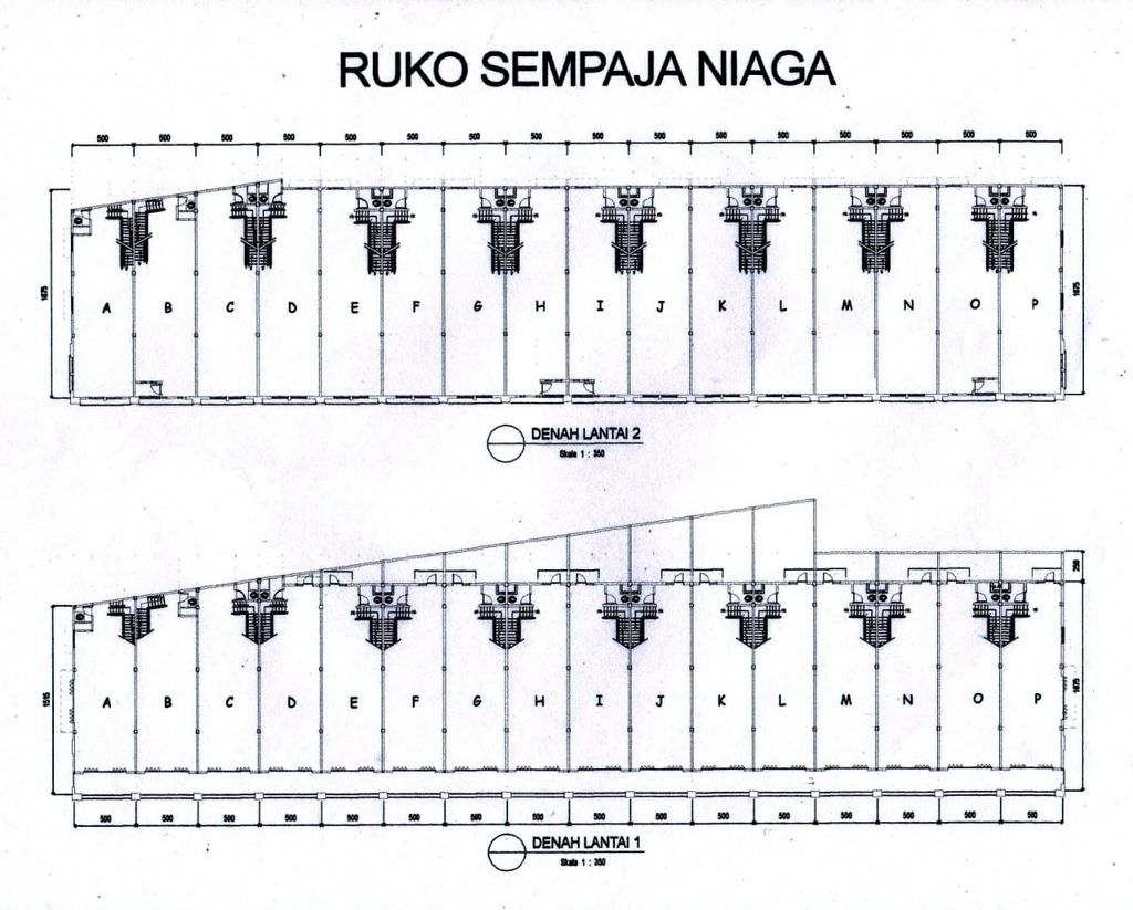 foto denah rumah tipe Griya Niaga 5 perumahan BUMI SEMPAJA CITY SAMARINDA