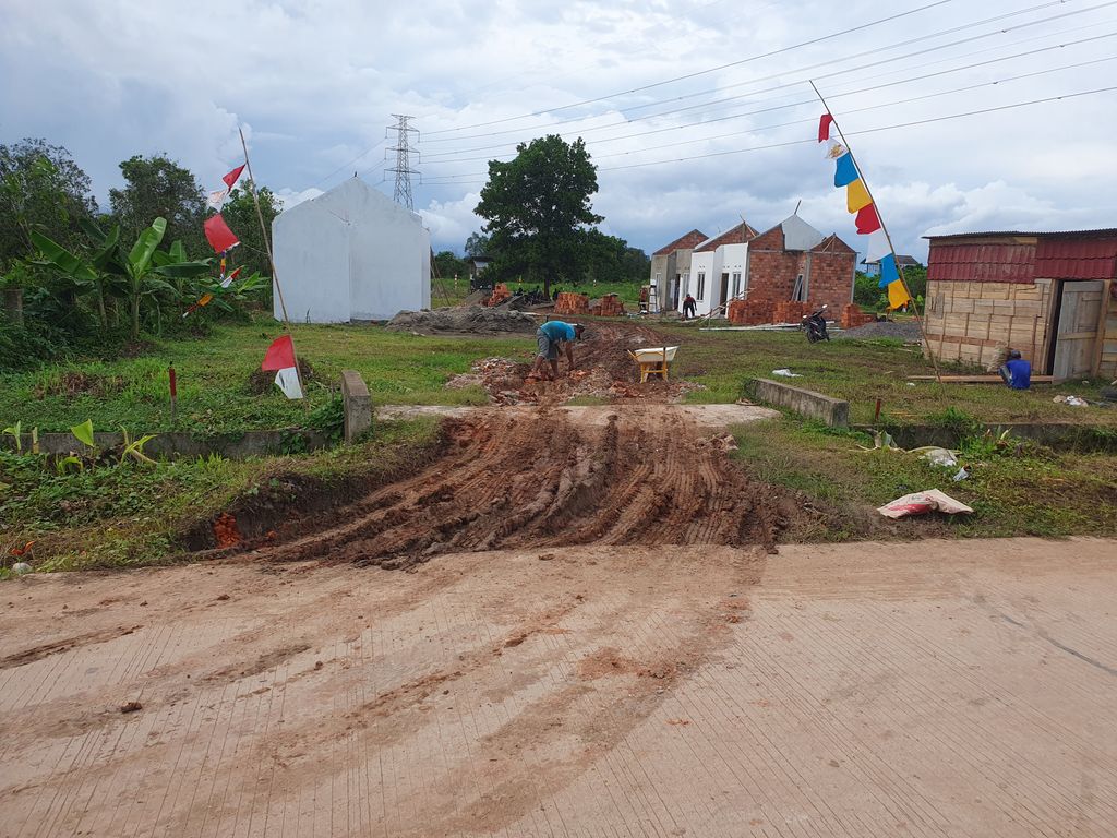 foto gerbang perumahan BUMI NUANSA KENTEN 3