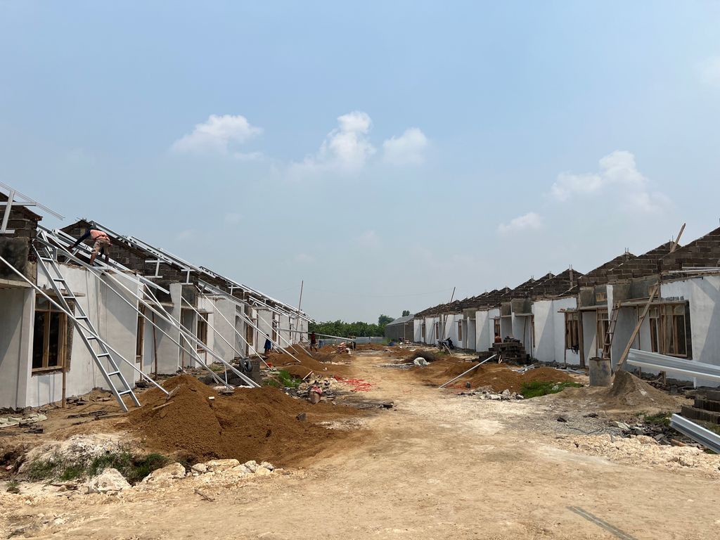 foto posisi tengah perumahan GRAHA ASRI RESIDENCE 3 TAHAP 3