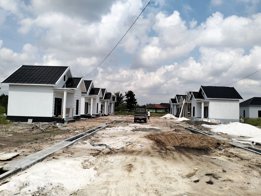 foto gerbang perumahan MAHAMERU MENTENG RESIDENCE