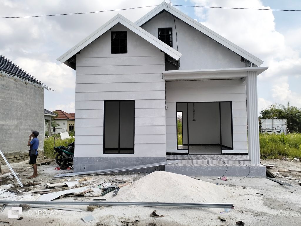 foto posisi tengah perumahan MAHAMERU MENTENG RESIDENCE