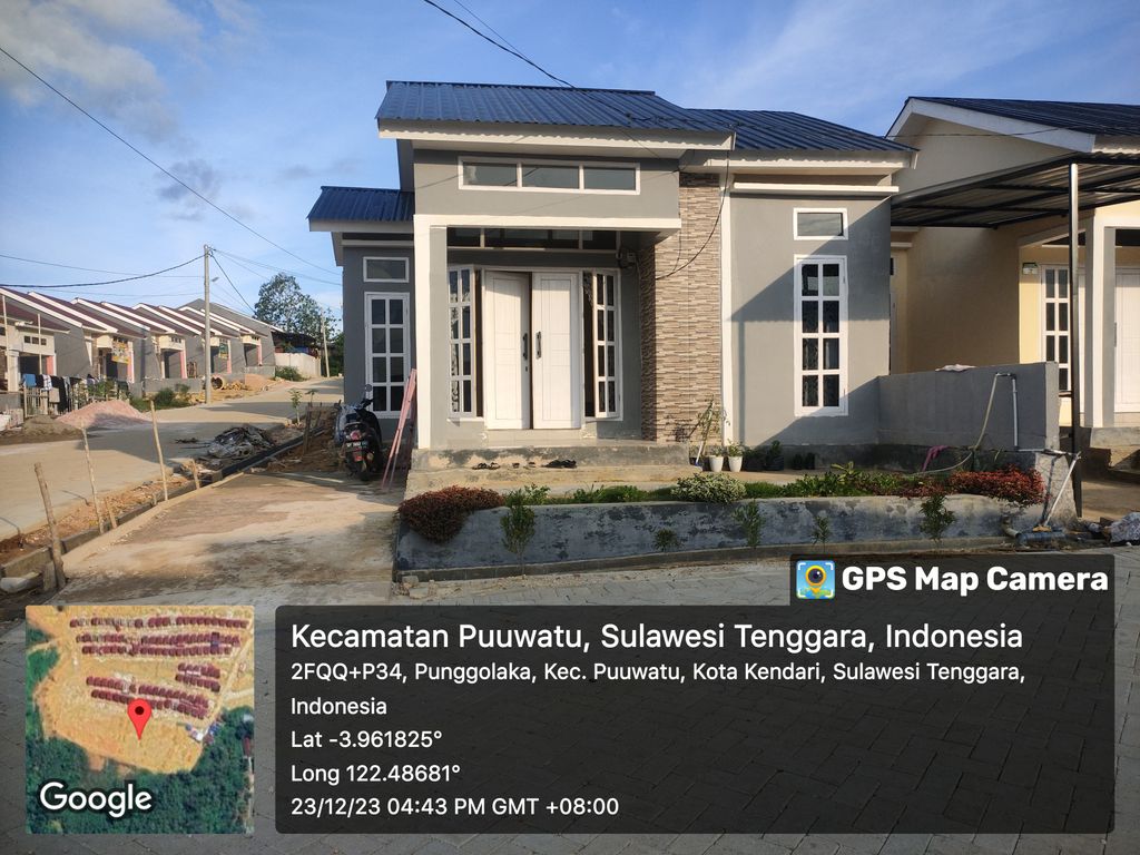 foto contoh rumah perumahan A99 CORP LAND TAHAP III