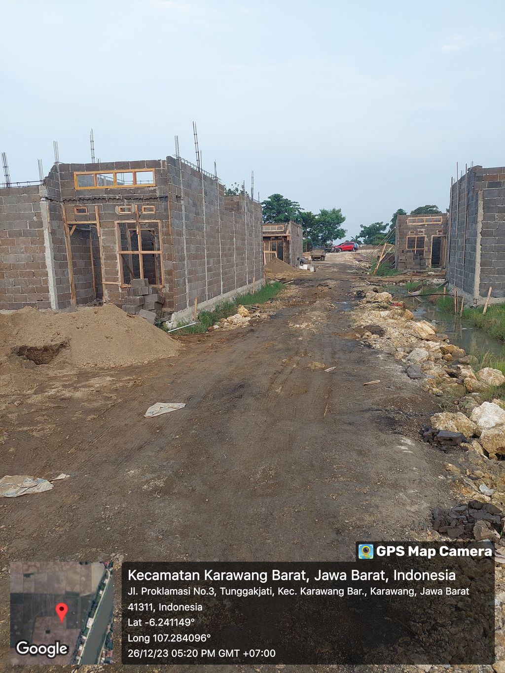 foto posisi tengah perumahan BUMI PASUNDAN 2