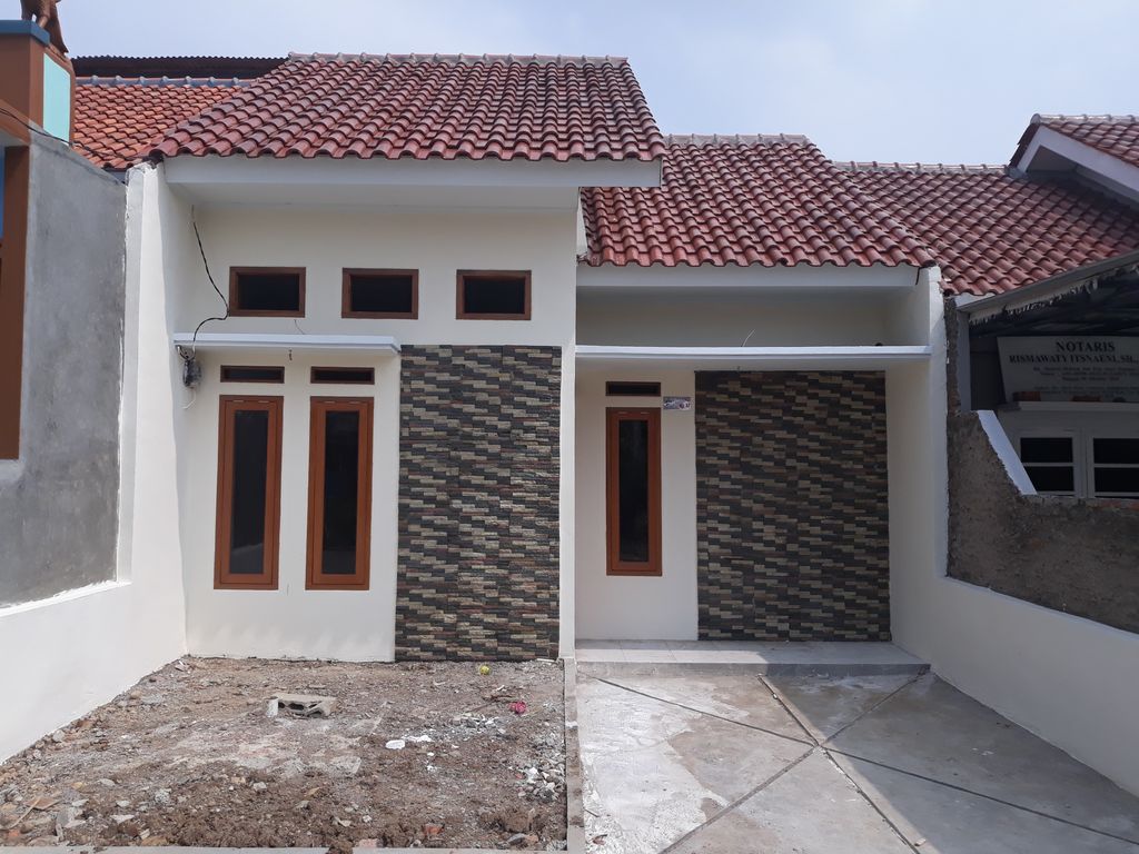 foto contoh rumah perumahan Permata Sari Indah