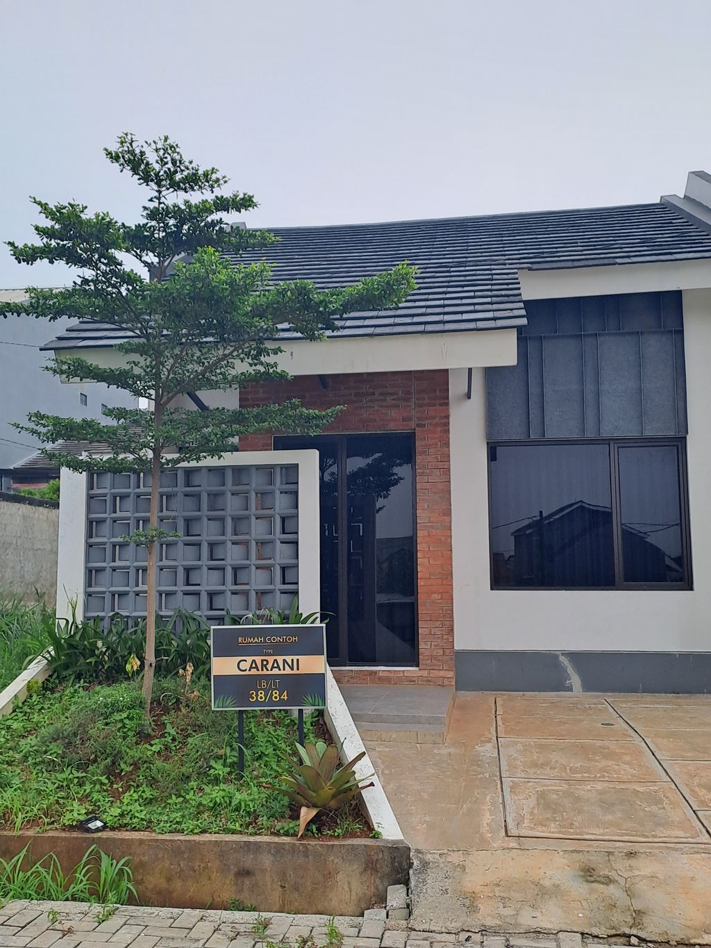 foto contoh rumah perumahan BUMI ABHIRAMA RESIDENCE