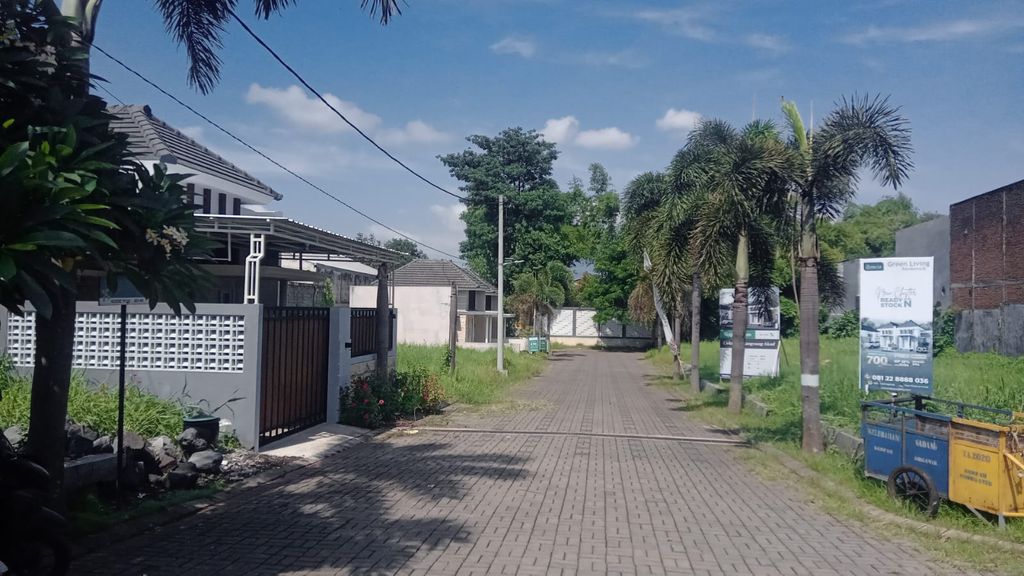 foto posisi tengah perumahan Green Living Residence Cluster N