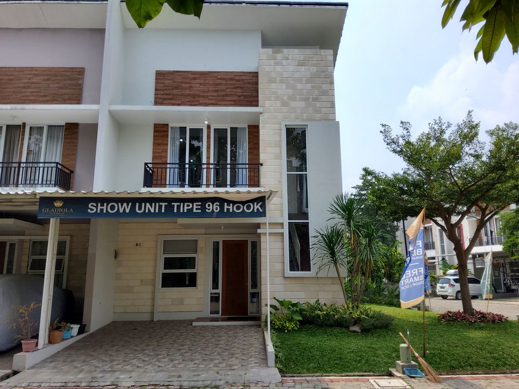 foto contoh rumah perumahan Gladiola Residence