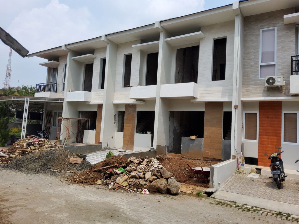 foto posisi tengah perumahan Gladiola Residence