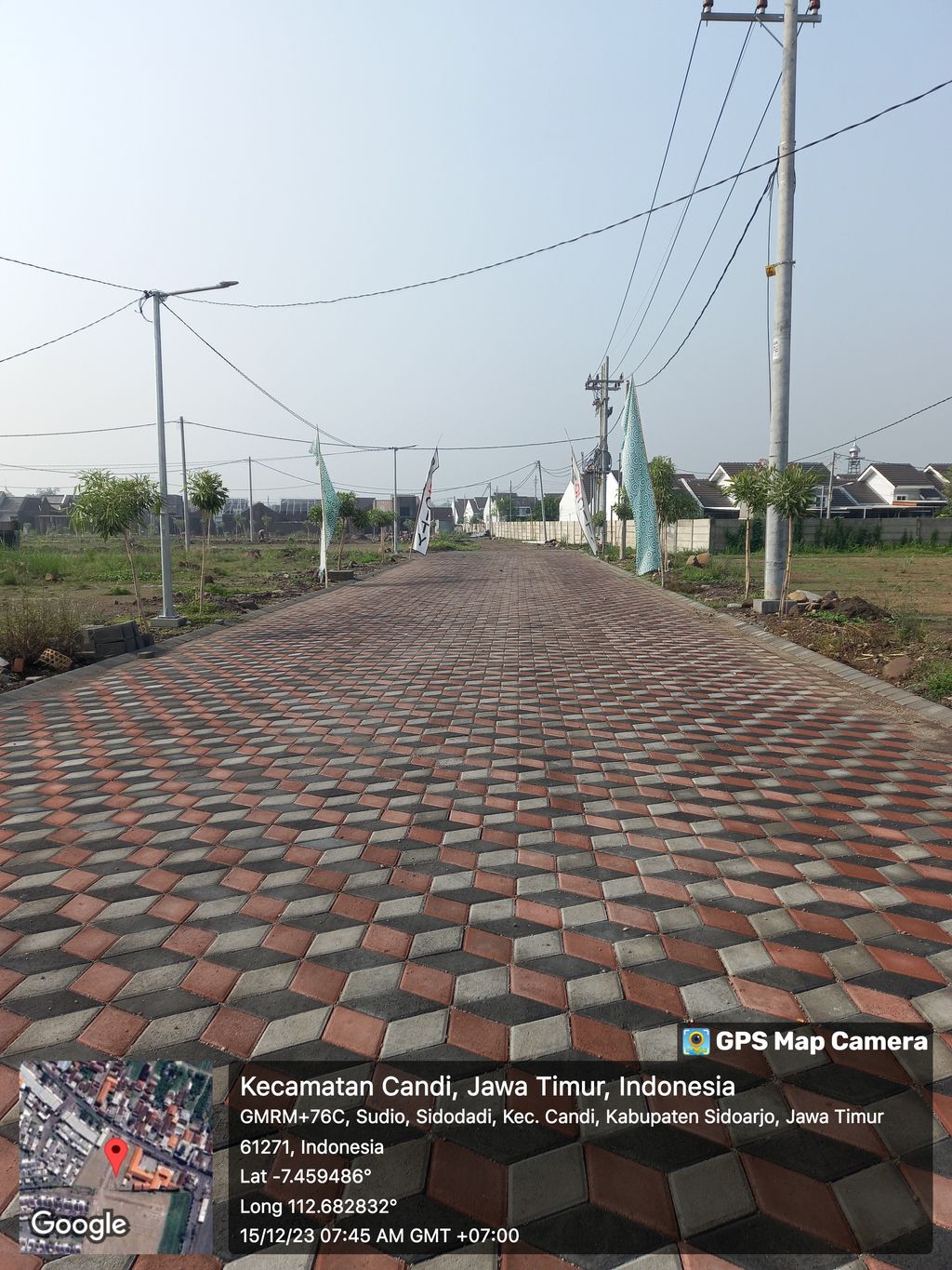 foto posisi tengah perumahan SURYA GARDEN 3