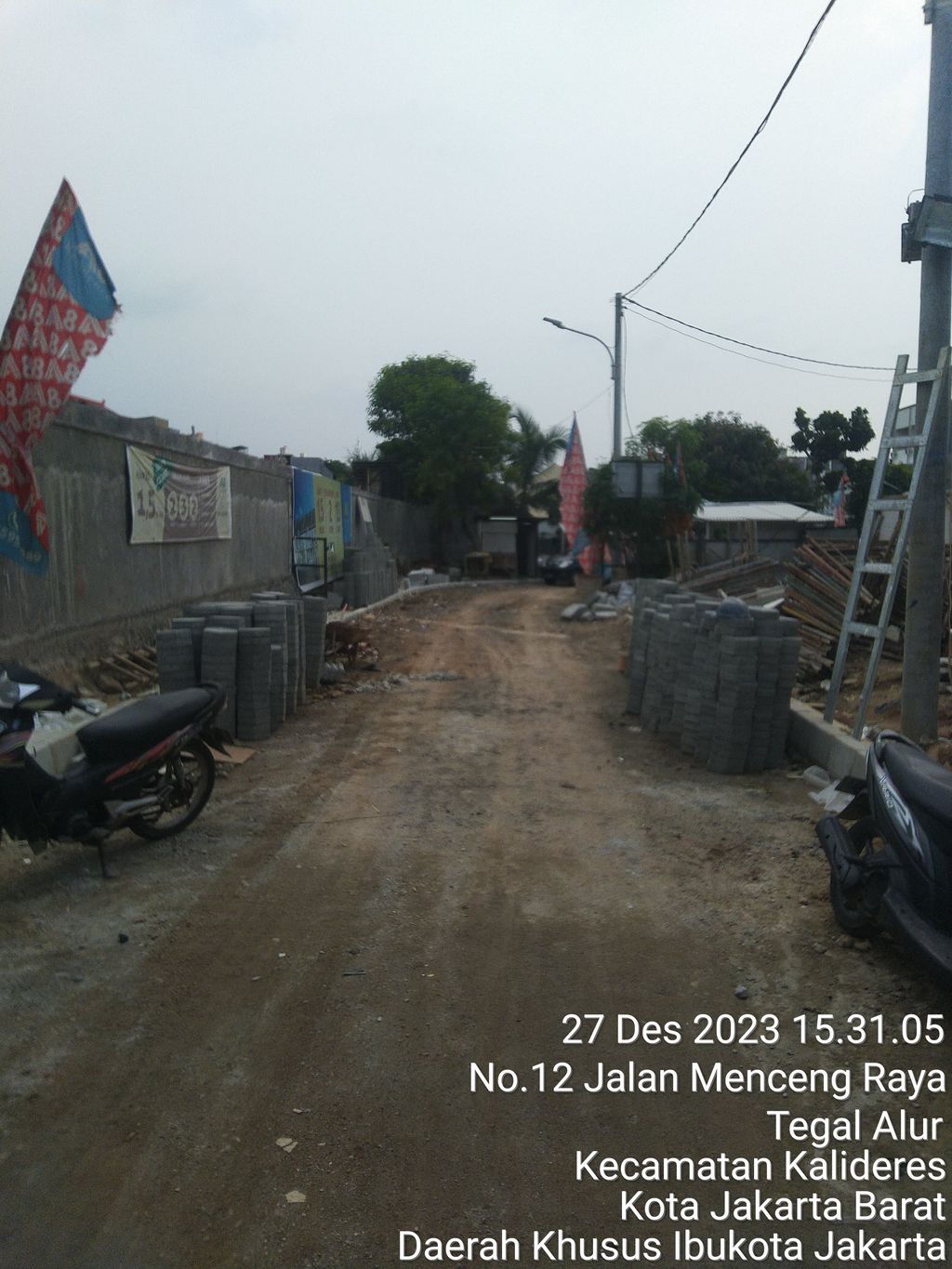 foto gerbang perumahan Aa8 residence