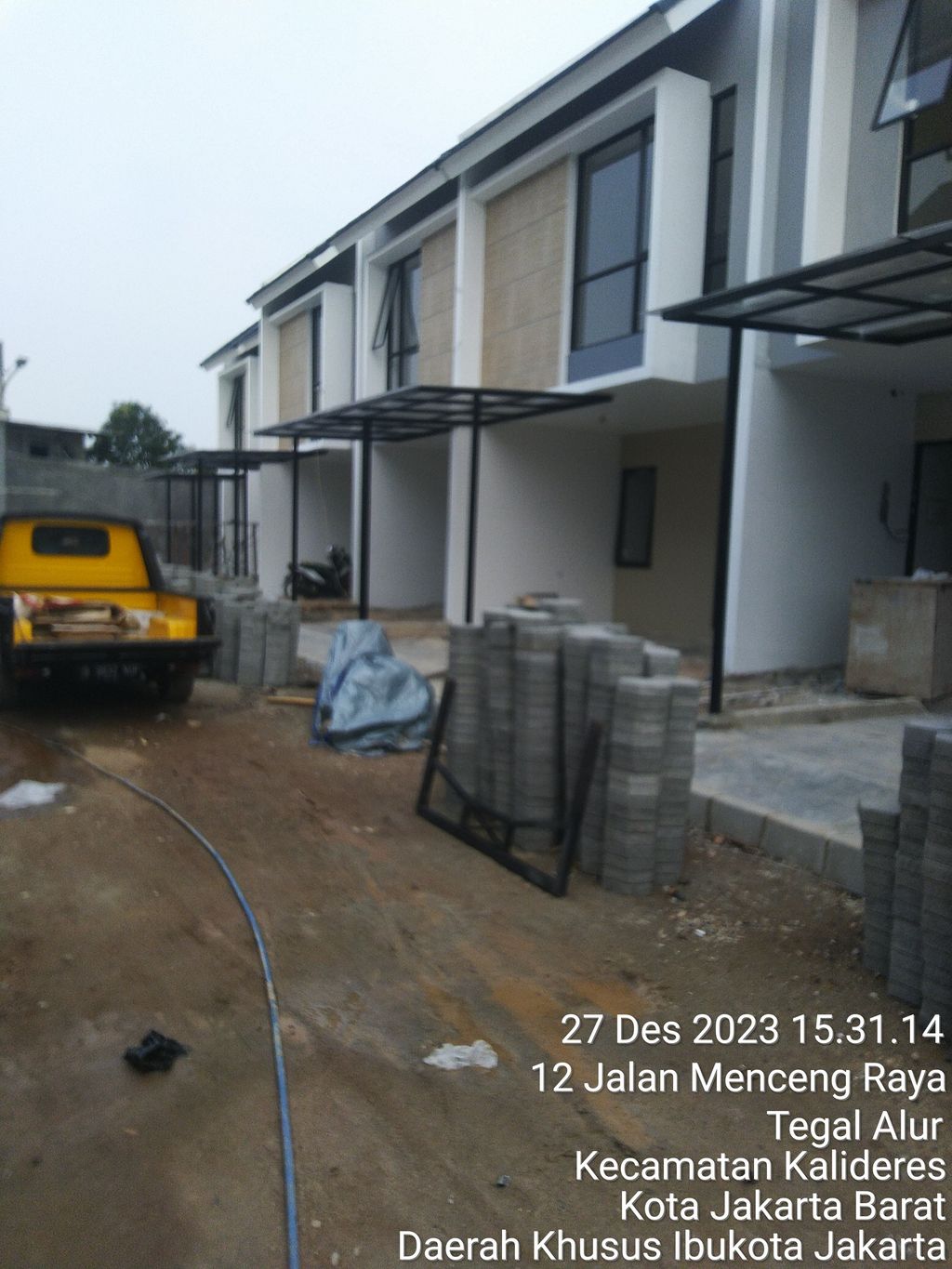 foto posisi tengah perumahan Aa8 residence