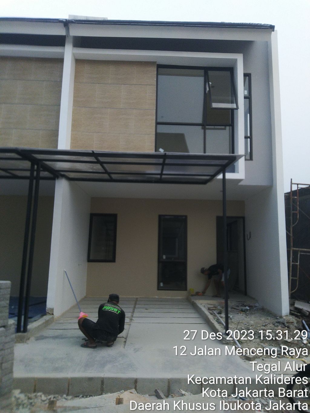 foto contoh rumah perumahan Aa8 residence
