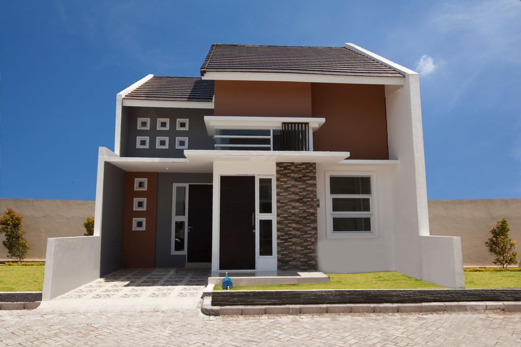 foto tampak rumah tipe Grazioso perumahan Bella Casa Village