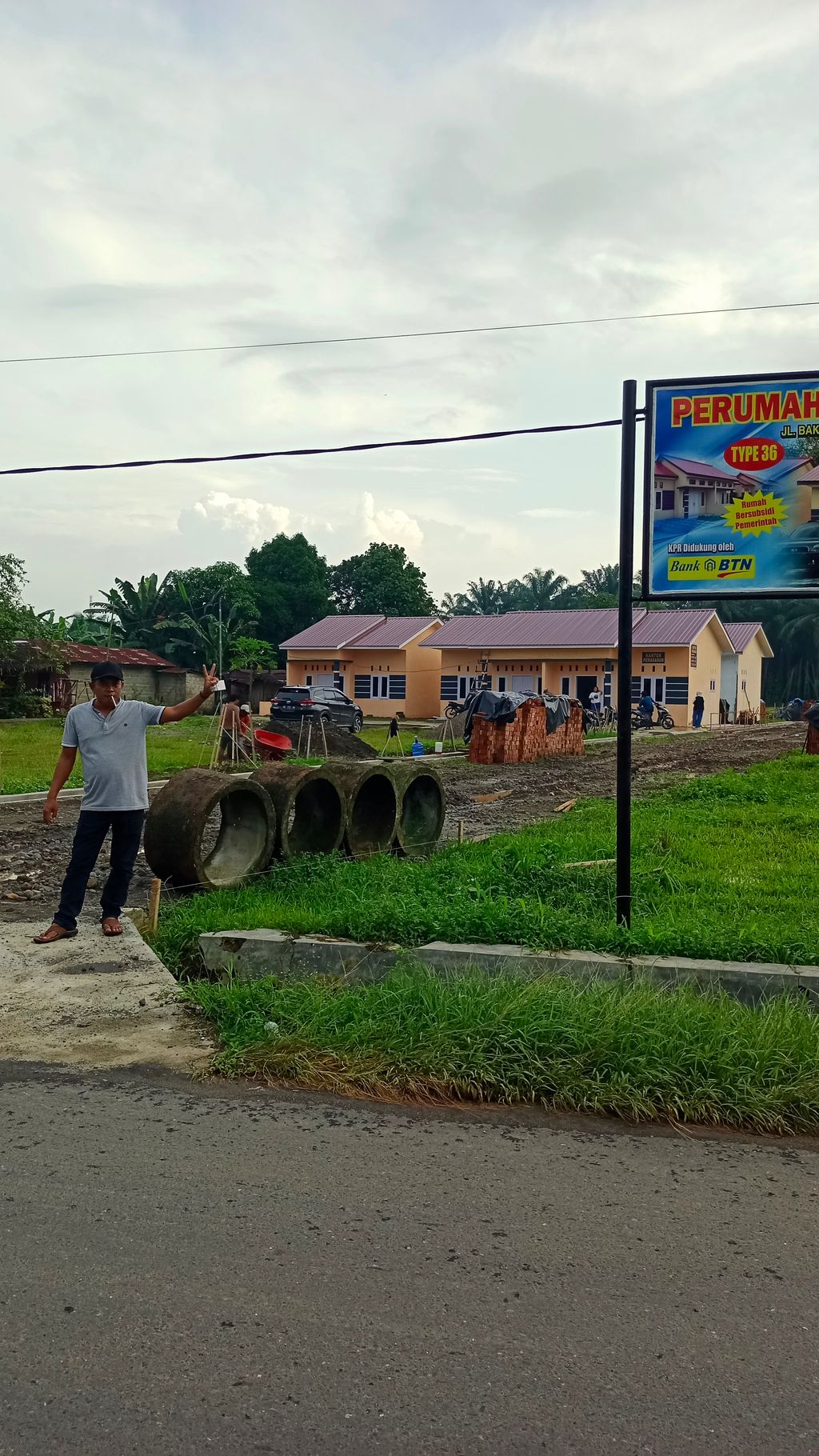 foto gerbang perumahan JATI INDAH II