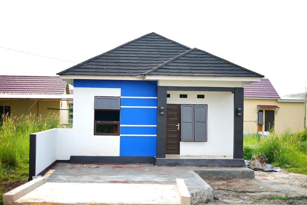 foto tampak rumah tipe ALMISBAH KARYA MANUNTUNG perumahan ALMISBAH KARYA MANUNTUNG