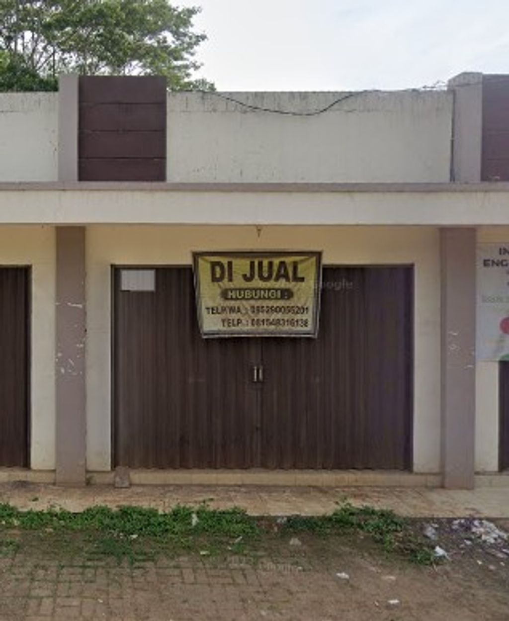 foto tampak rumah tipe Ruko perumahan Griya Lebo Asri