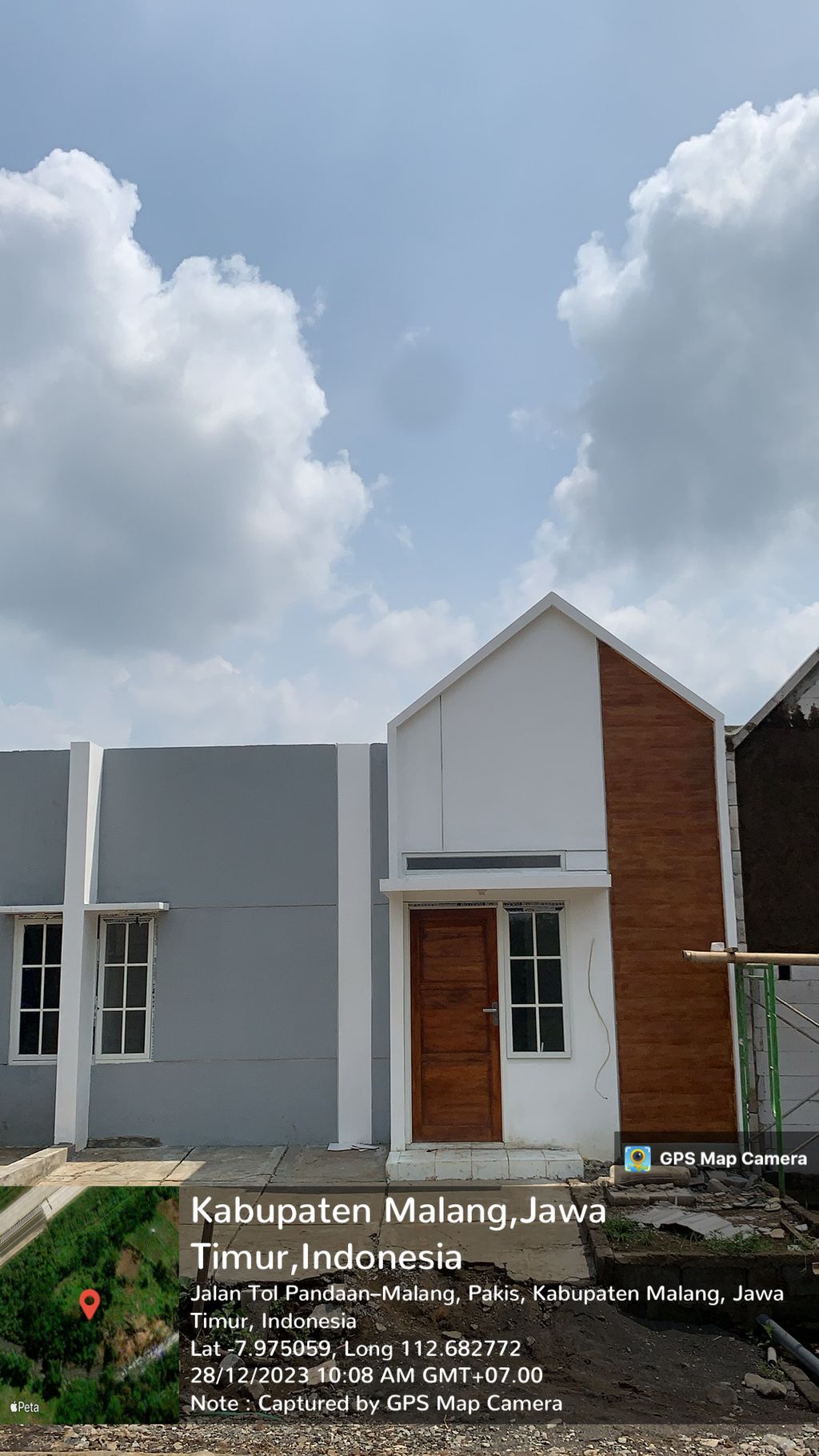 foto contoh rumah perumahan SKYLAND SEKARPURO