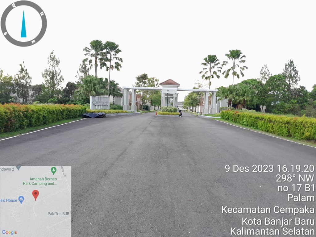 foto gerbang perumahan PERUMAHAN CITRAMITRA CITY BANJARBARU EXELSIOR
