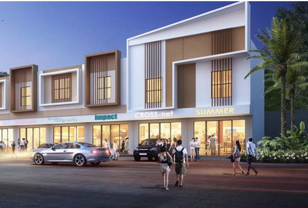 foto tampak rumah tipe RUKO A perumahan CITRAHARMONI - CLUSTER HARMONI CITY CENTER 2