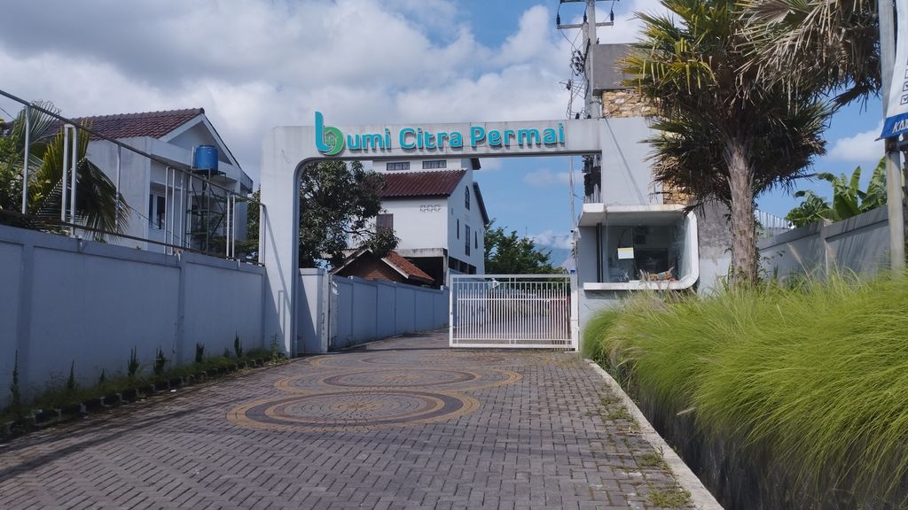 foto gerbang perumahan BUMI CITRA PERMAI