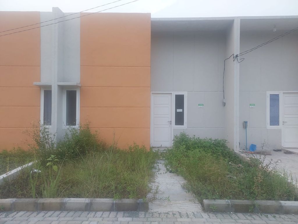 foto tampak rumah tipe 23/90 perumahan Gardenia 2 cileungsi