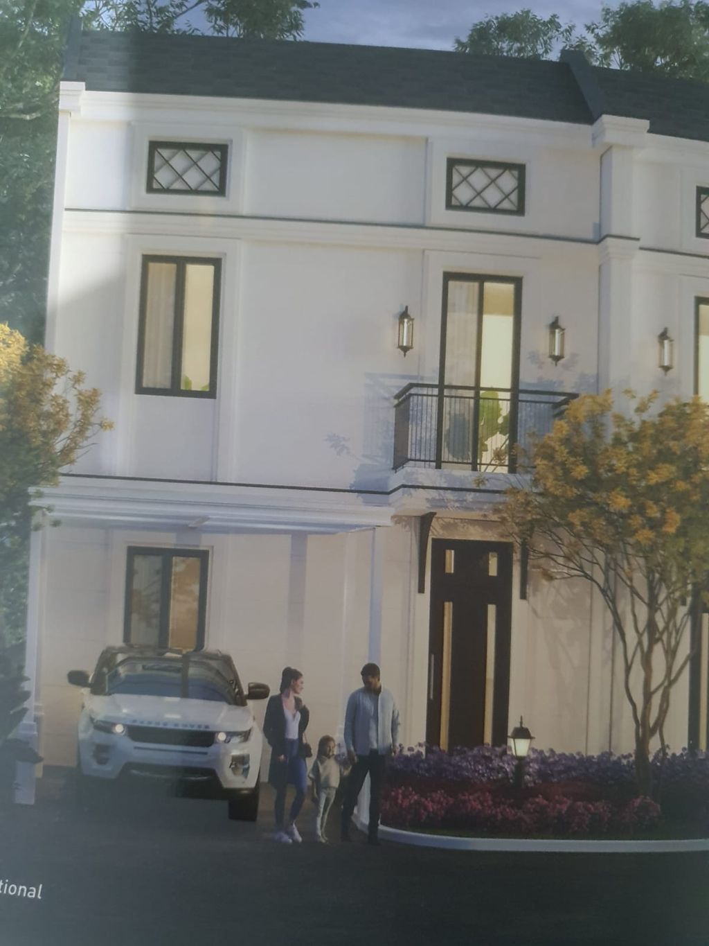 foto tampak rumah tipe BS perumahan SUMMARECON MUTIARA MAKASSAR CLUSTER TOPAZ