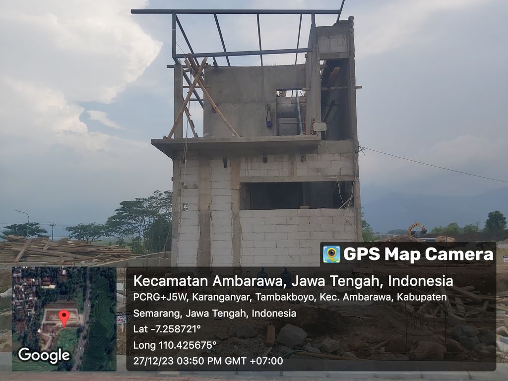 foto tampak rumah tipe ANYELIR perumahan BANYU BENING THE VILLA RESORT