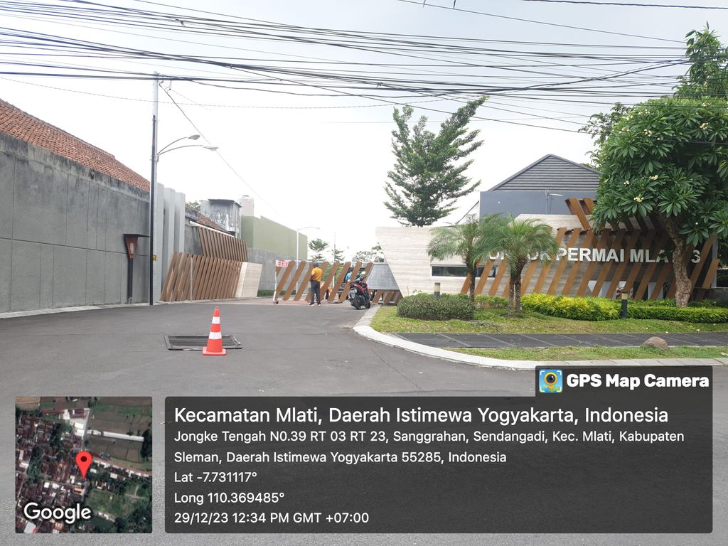 foto gerbang perumahan PONDOK PERMAI MLATI 3 PERLUASAN