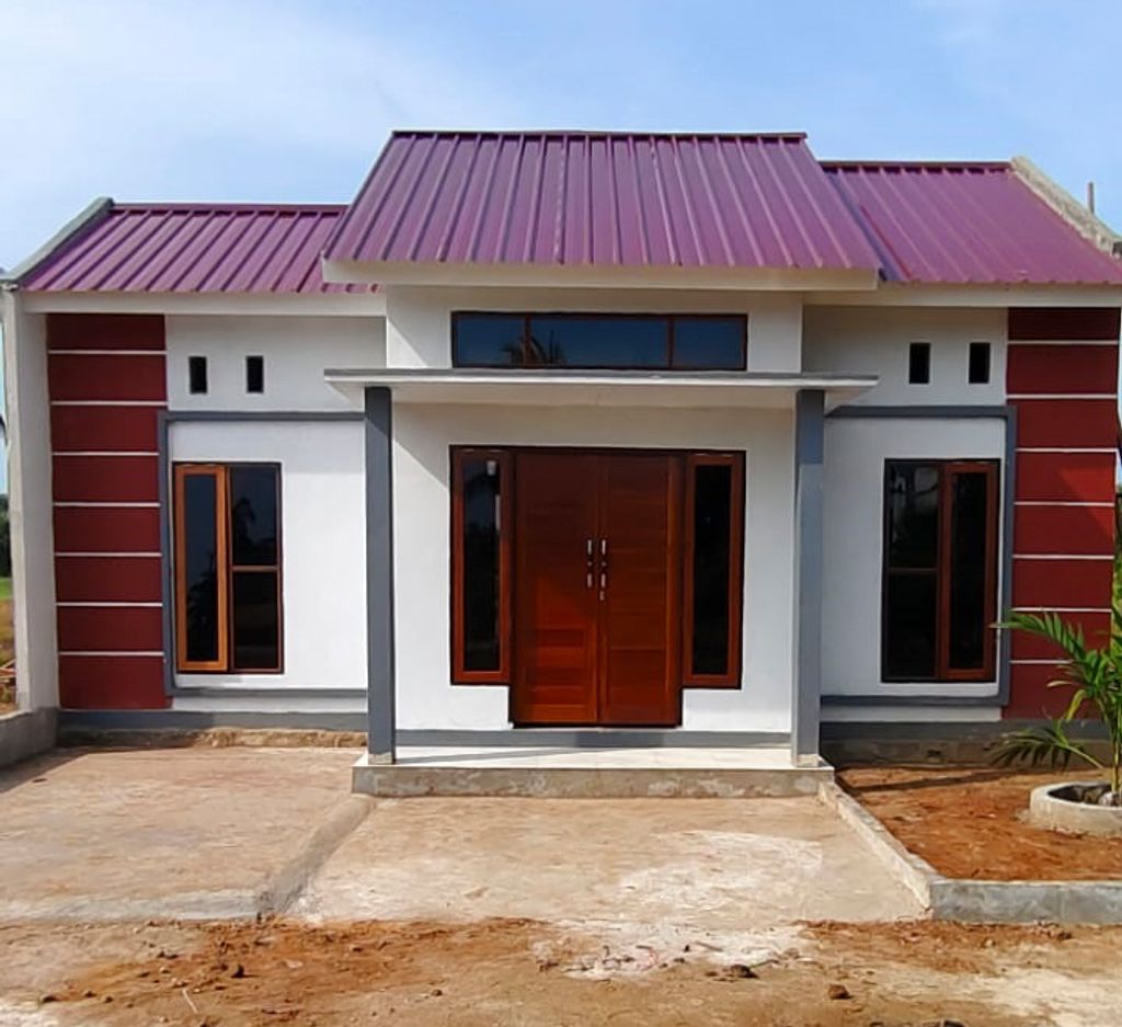 foto tampak rumah tipe SUBSIDI perumahan D'SISKA VILLAGE ASRI