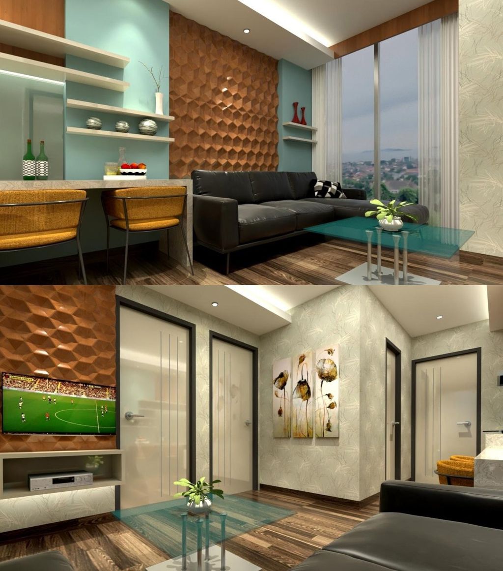 foto tampak rumah tipe CORNER perumahan The bay Apartment