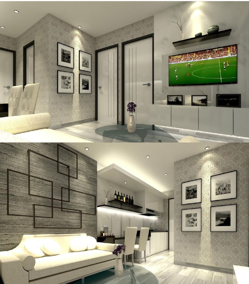foto tampak rumah tipe PREMIERE B perumahan The bay Apartment