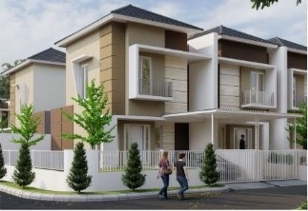 foto tampak rumah tipe 63/199 perumahan BUMI ADIPURA CLUSTER TULIP TAHAP 6