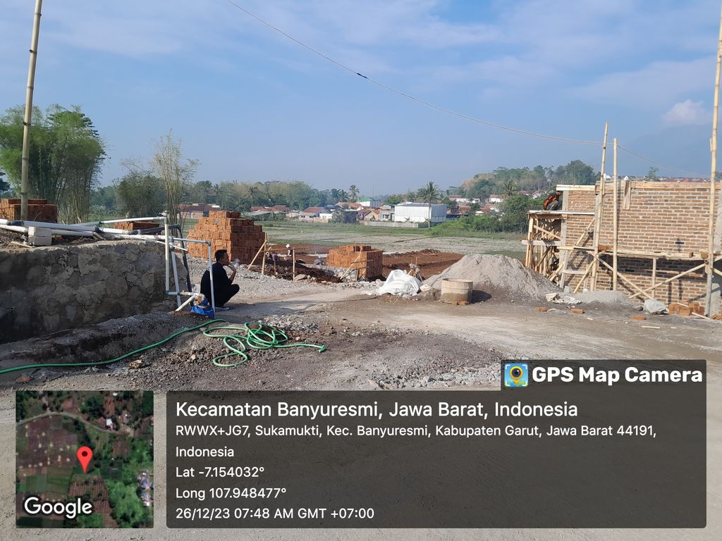 foto posisi tengah perumahan BANYUMUKTI RESIDENCE 2