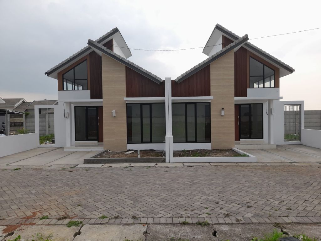 foto tampak rumah tipe 36 perumahan GRHA MURIA SWASTI KIRANA II