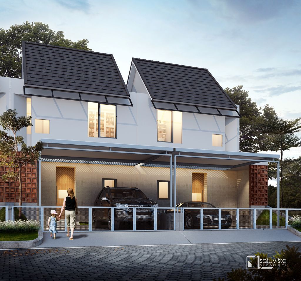 foto tampak rumah tipe 60 perumahan Hasanah Park (hasanah view tahap 2)