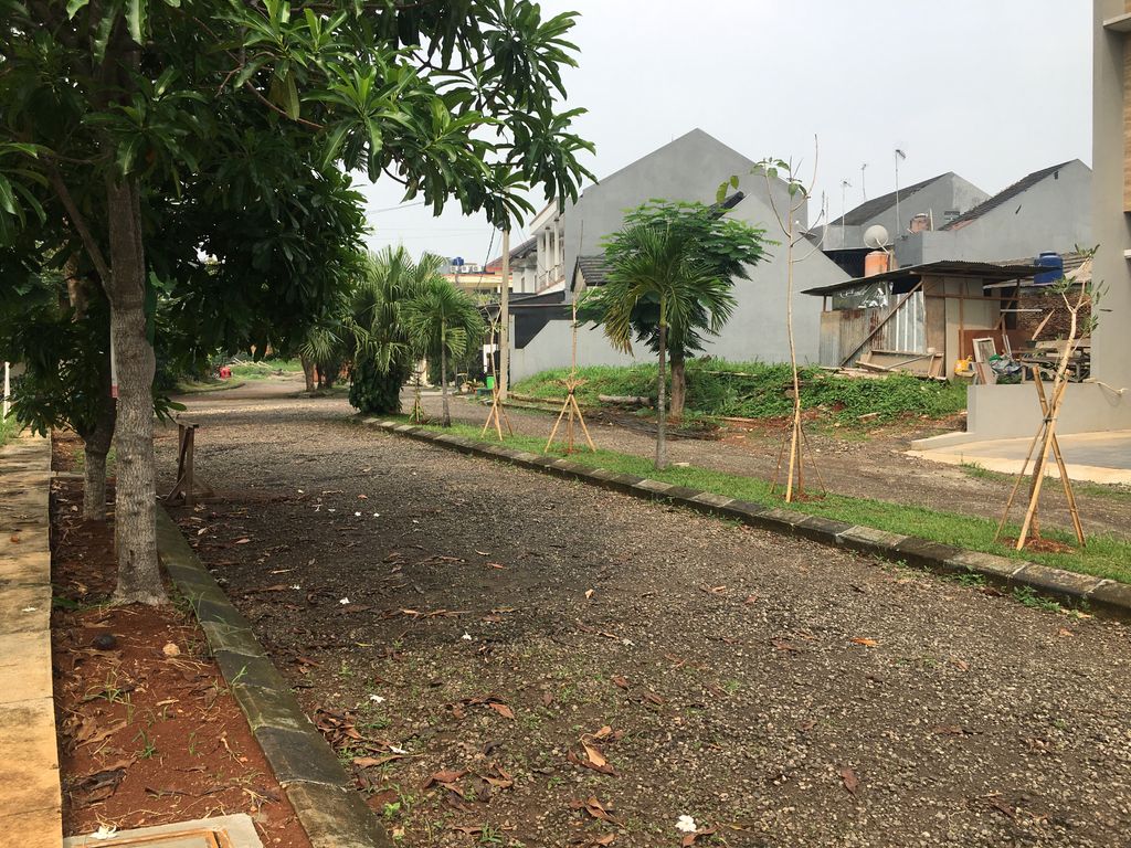 foto posisi tengah perumahan Bella Casa Residence
