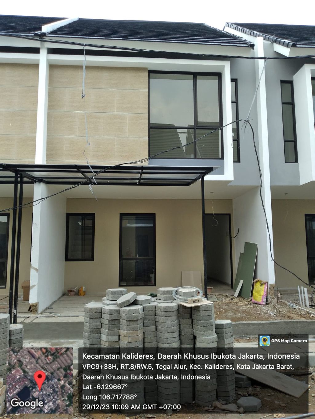 foto tampak rumah tipe Standart perumahan Aa8 residence