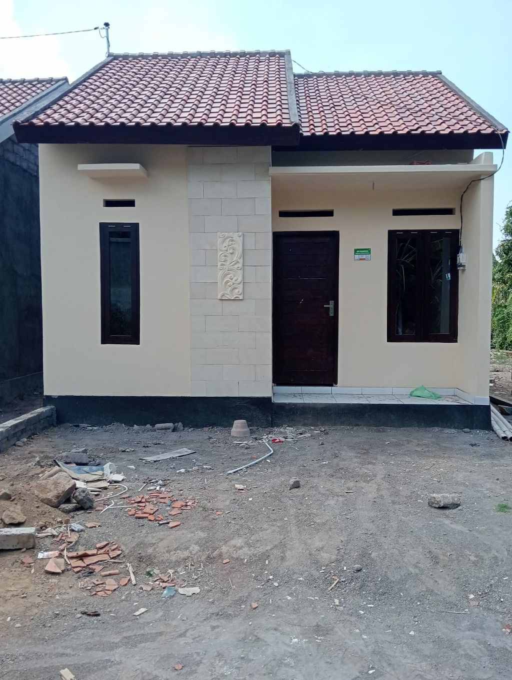 foto tampak rumah tipe 30/60 perumahan PURI TOYA ASRI PERMAI