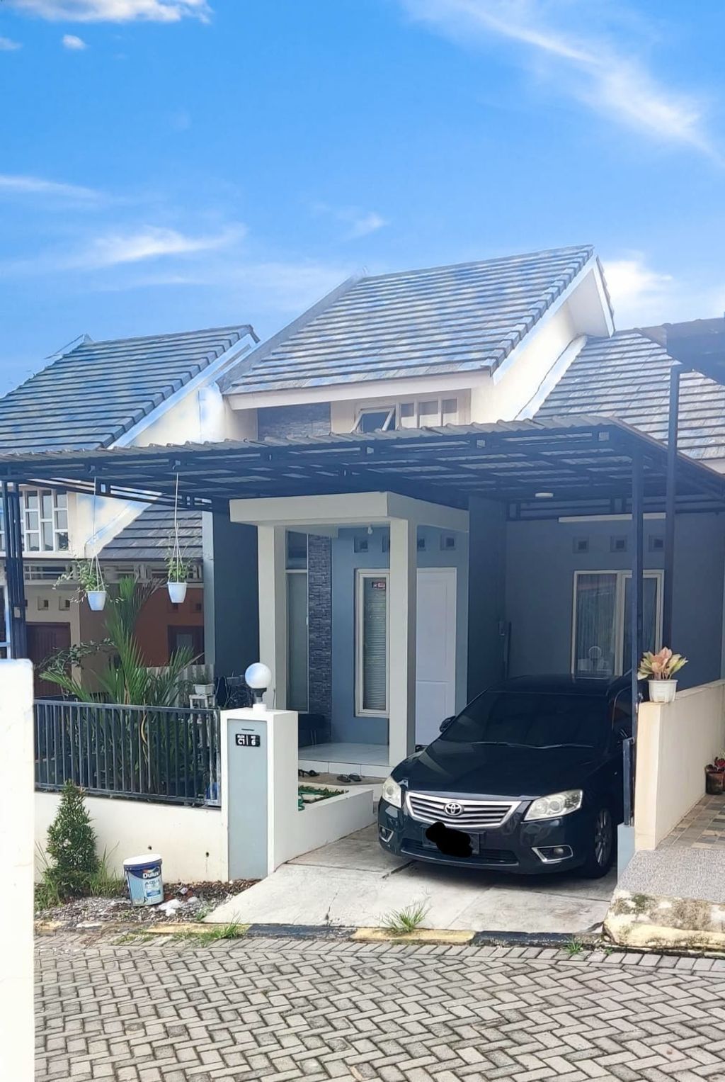 foto tampak rumah tipe 40/78 ARY perumahan CLUSTER GRAND VALLEY