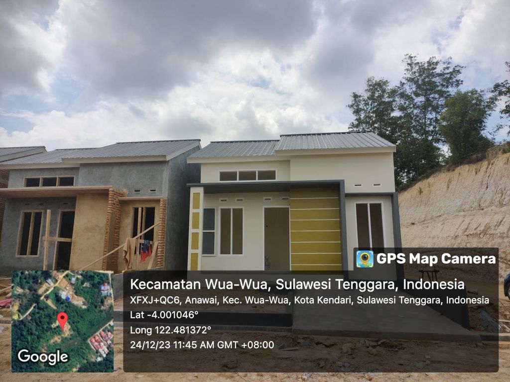 foto tampak rumah tipe 36 perumahan GRAND LAGOSI