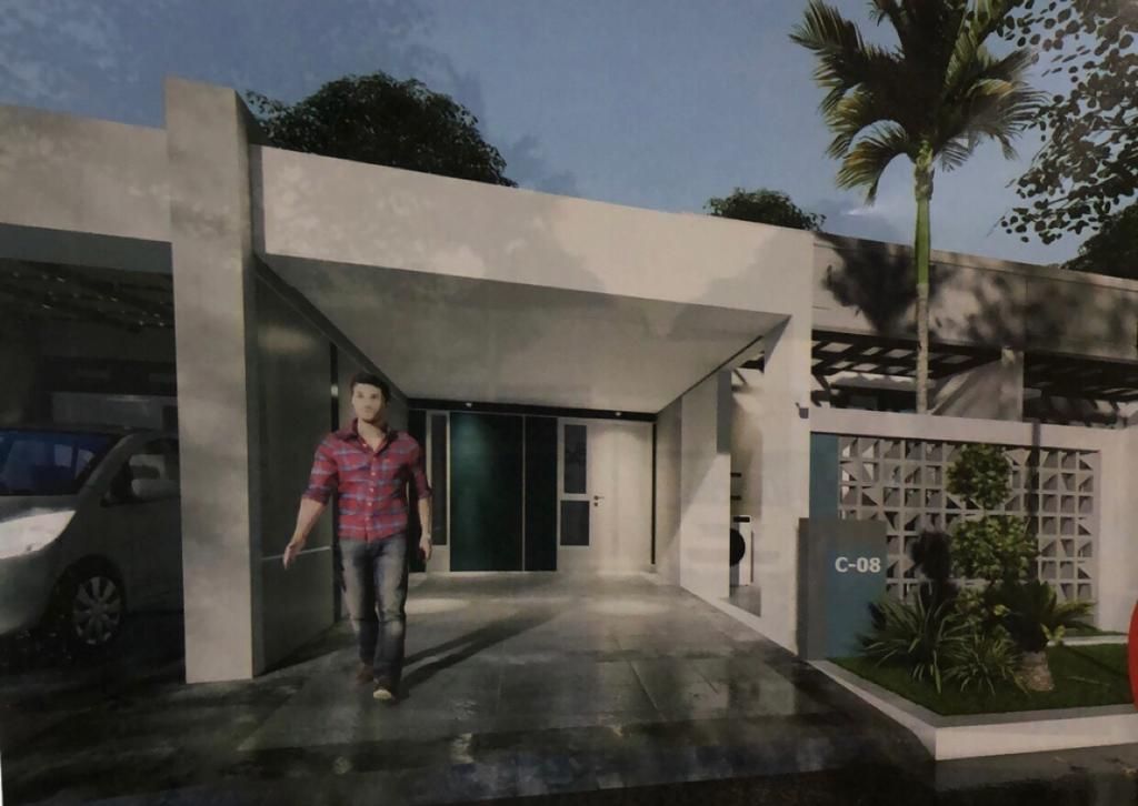 foto tampak rumah tipe 62/84 perumahan GRIYA PESONA ALAM