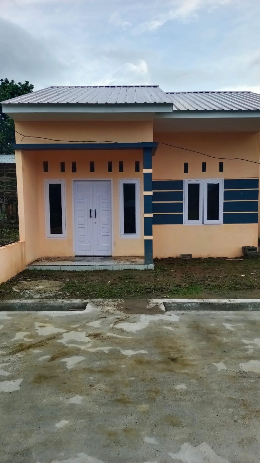 foto tampak rumah tipe 36 Subsidi perumahan JATI INDAH II
