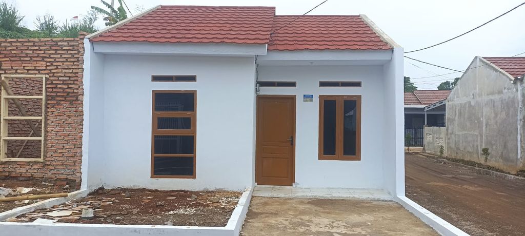 foto tampak rumah tipe Subsidi perumahan CIHAMPELAS RESIDENCE TAHAP 2