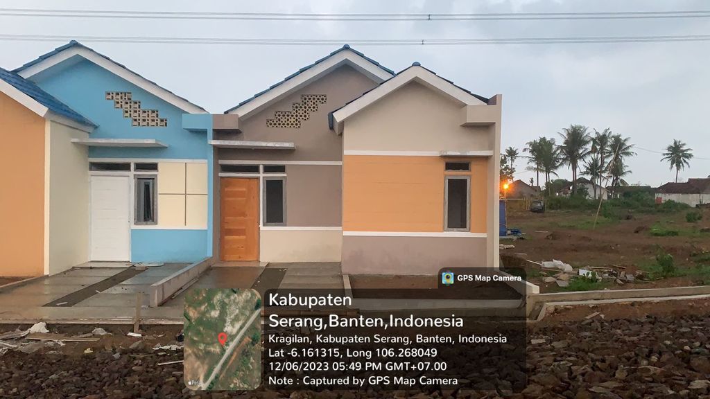 foto tampak rumah tipe 36 perumahan PERUMAHAN BUMI CITRA LESTARI RESIDENCE