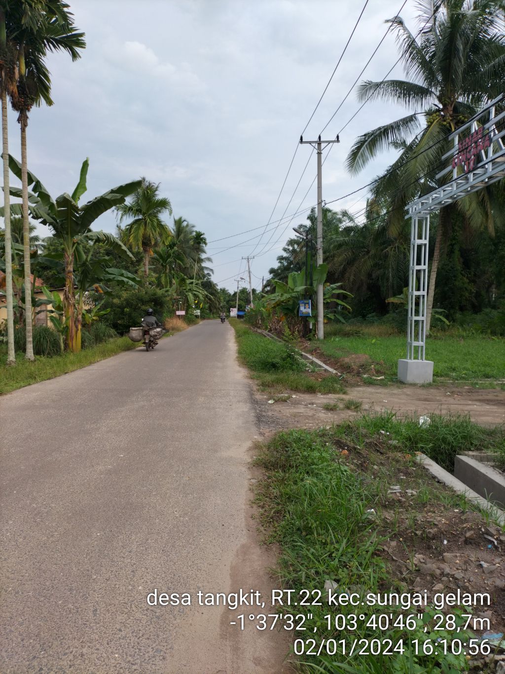 foto gerbang perumahan SINAR KENCANA 4