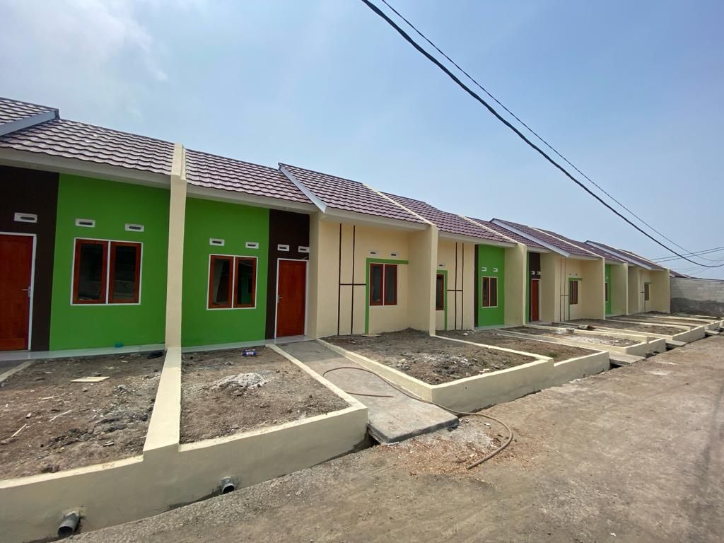 foto tampak rumah tipe HORTENSIA (2024) perumahan Perumahan Lembah Permata Tahap 2