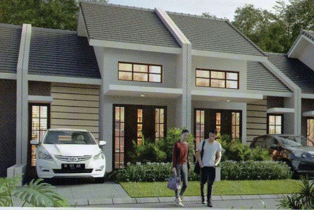 foto tampak rumah tipe 30/61 (2024) perumahan GRAND KENCANA MOJOKERTO TAHAP 4