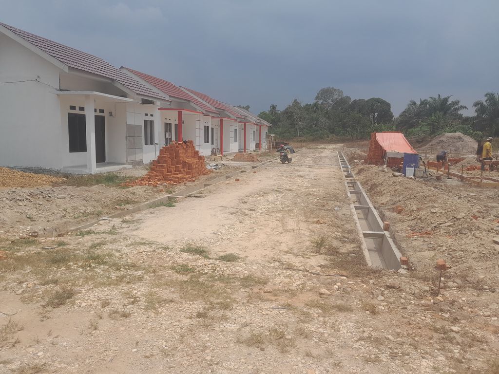 foto posisi tengah perumahan AMANAH SEJAHTERA 6