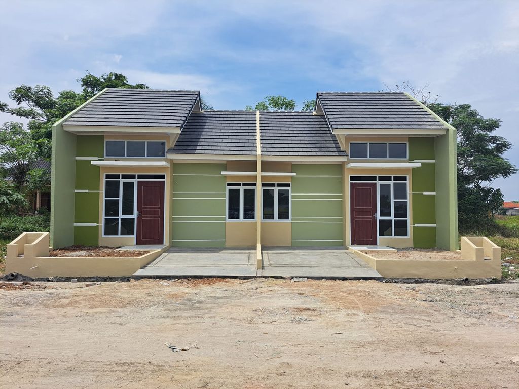 foto tampak rumah tipe 30/60 perumahan Grand Madani Residence 2
